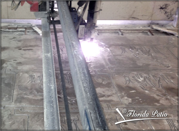 Custom Aluminum Chairs being Manufactured at Florida Patio