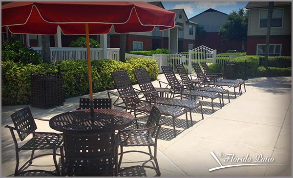 Sierra Cross Strap Collection by Florida Patio