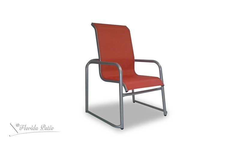 K-50SL sling dining chair by Florida Patio