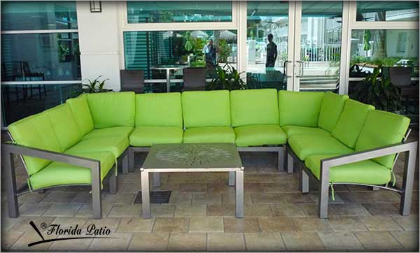 Millennium Deep Seating Cushion Set by Florida Patio at Tampa's Crowne Plaza Hotel - 1