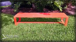 Aluminum Backless Bench - B-2013