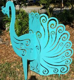 Aluminum Peacock