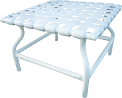 B-15 Cross Strap Ottoman