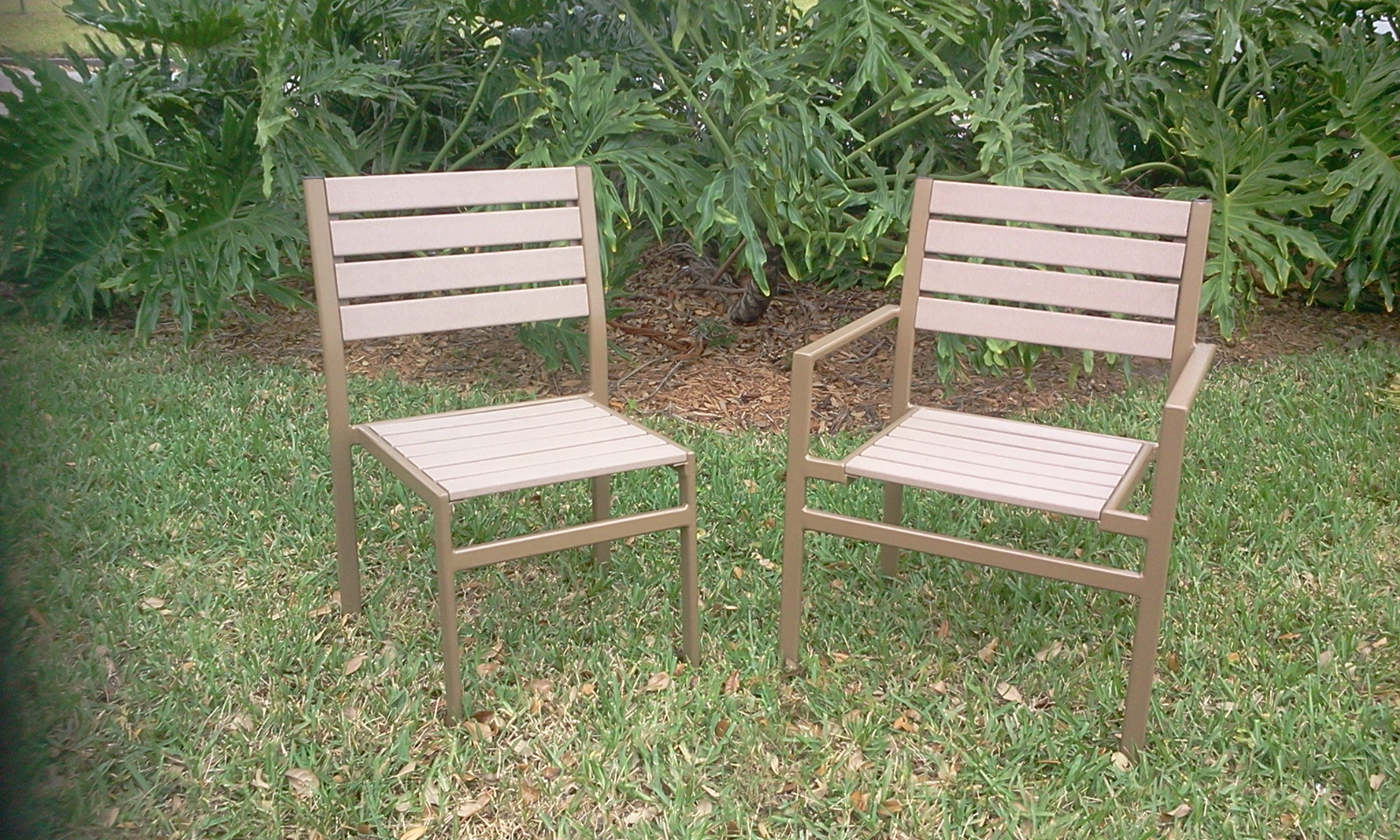 Faux Wood Chairs