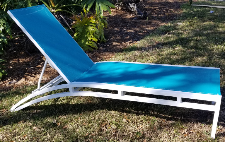 Island Breeze Sling Lounge | Florida Patio: Outdoor Patio ...