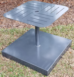 U-CWPUNCHU, 95 - 125 lb. Cement Umbrella Base With 20