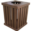 WST-99 Aluminum Trash Receptacle