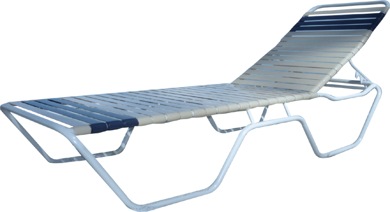 C-150 Commercial Strap Chaise Lounge