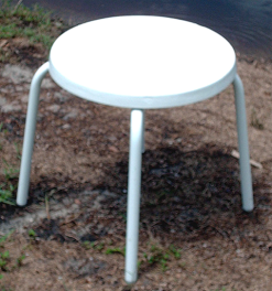 C-18 Fiberglass Side Table