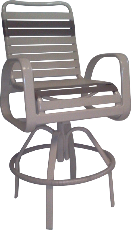 Strap Swivel Bar Chair Ec 375 Florida, Plastic Straps For Outdoor Furniture