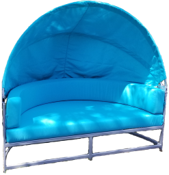 Regal Couch with Canopy