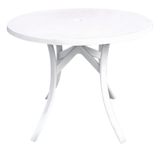 Round Fiberglass Dining Table
