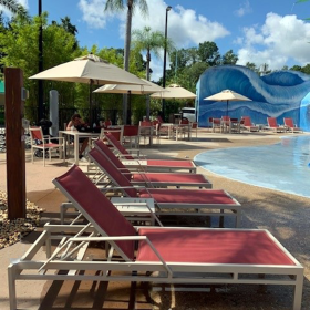 Sling Chaise Lounges