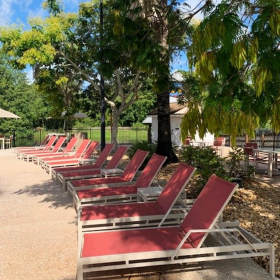 Sling Chaise Lounges