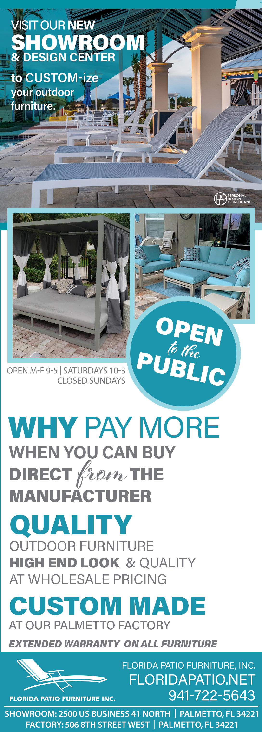 Florida Patio Furniture Showroom