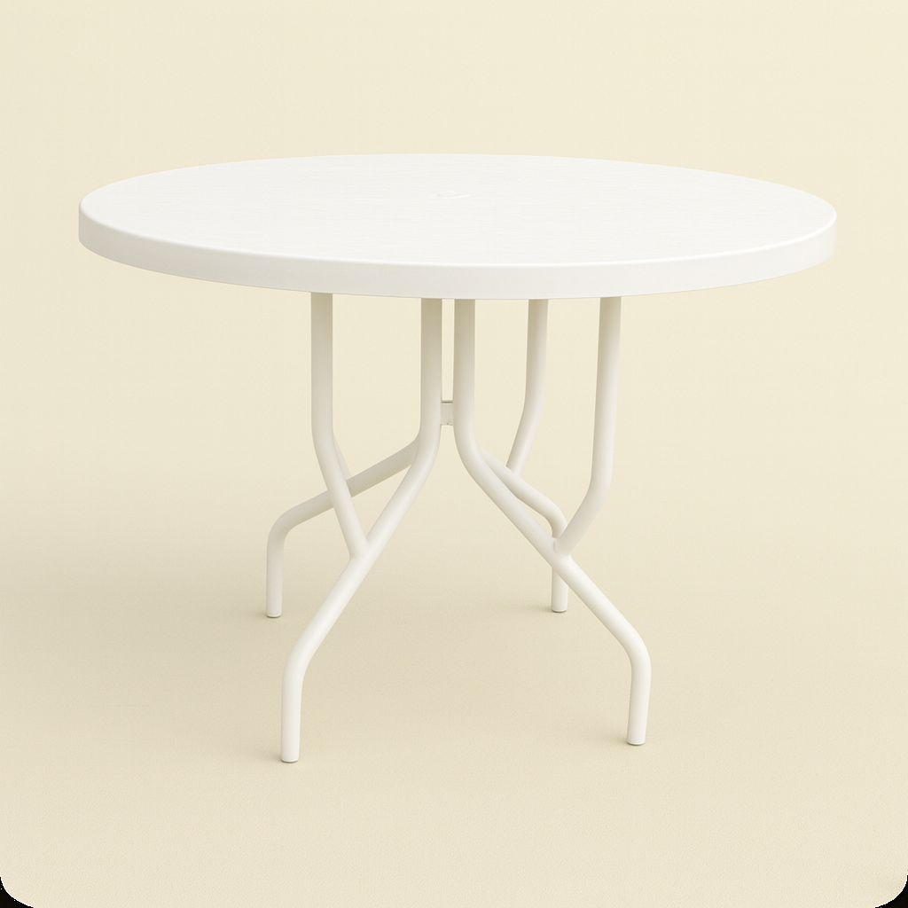 201 White Fiberglass Top